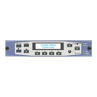 Crystal Vision Indigo DTAE User Manual