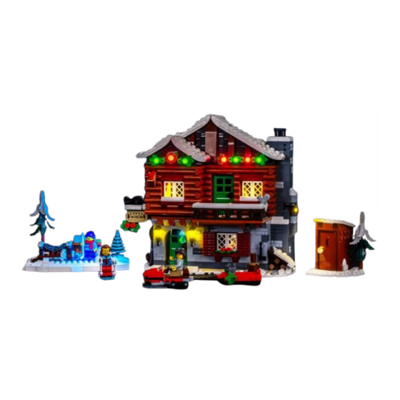 LIGHT MY BRICKS LEGO ALPINE LODGE Installation Manual