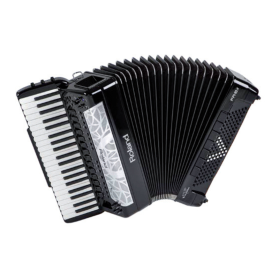 Roland V-Accordion FR-8x Service Notes