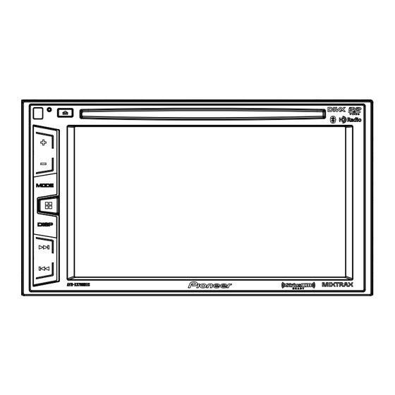 Pioneer AVH-X3700BHS/XNUC Service Manual
