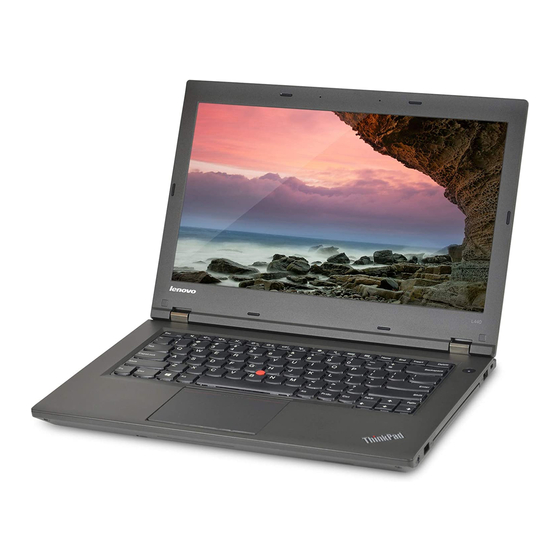 Lenovo ThinkPad L540 Manuals