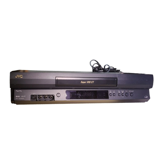 JVC HR-S2902U Manuals