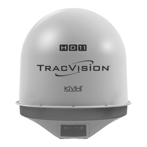 KVH Industries TracVision HD11 Installation Manual