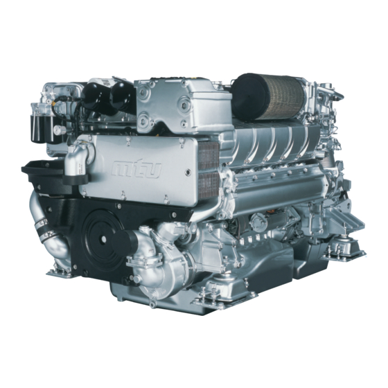 MTU 16V2000M93 Operating Instructions Manual