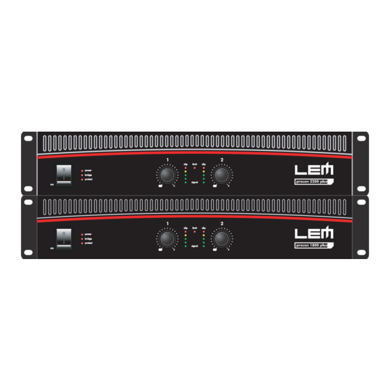 LEM Procon 400P Service Manual