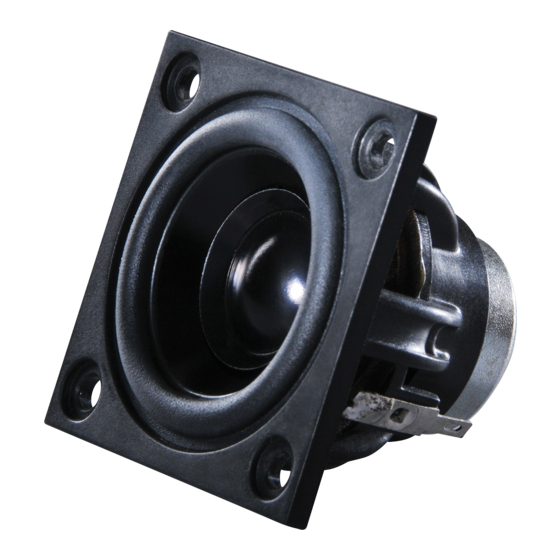 Celestion AN2075 Installation Manual