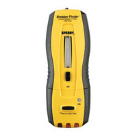 Sperry instrument Breaker Finder CS61200 Quick Manual