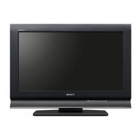 Sony KDL-46V4210 Operating Instructions Manual
