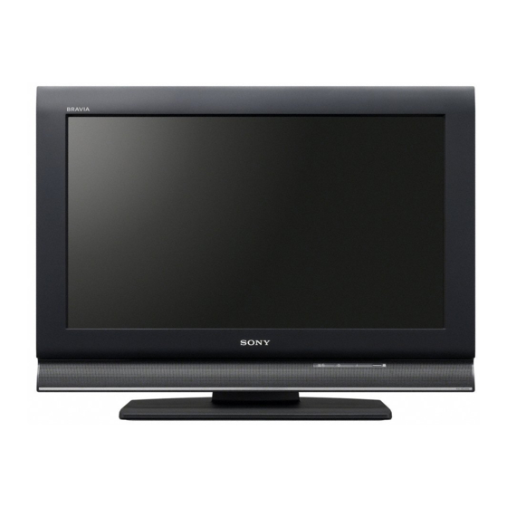 Sony Bravia KDL-40L4000 Operating Instructions Manual
