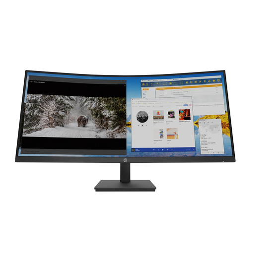 User Manuals: HP M34D WQHD Curved Monitor