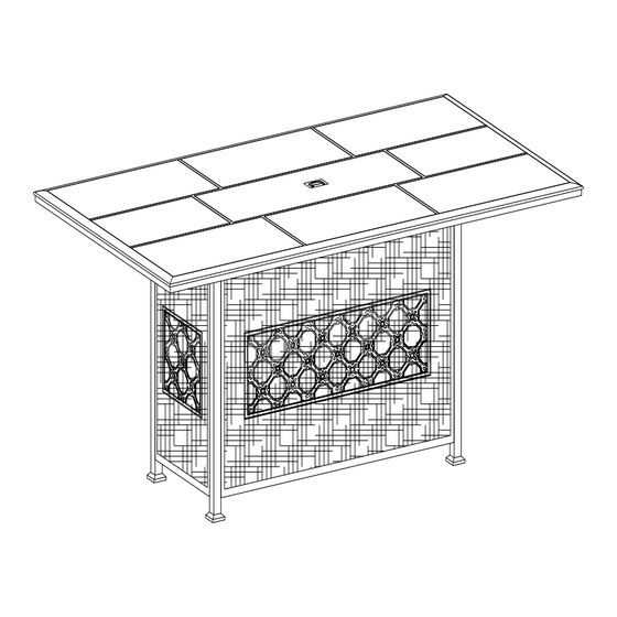 Sunjoy Stoneridge L-DN1773SST-D-T Assembly Instruction Manual