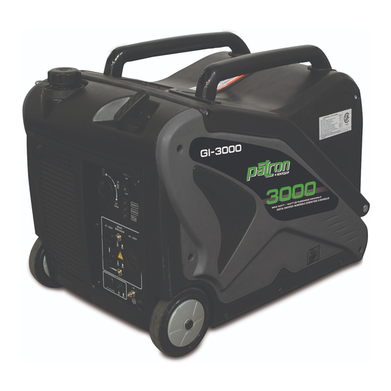 Rentquip Patron GI-3000 Manuals