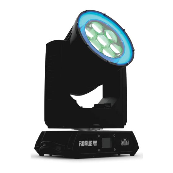 Chauvet Professional Rogue Outcast 1 Beam Wash User Manual
