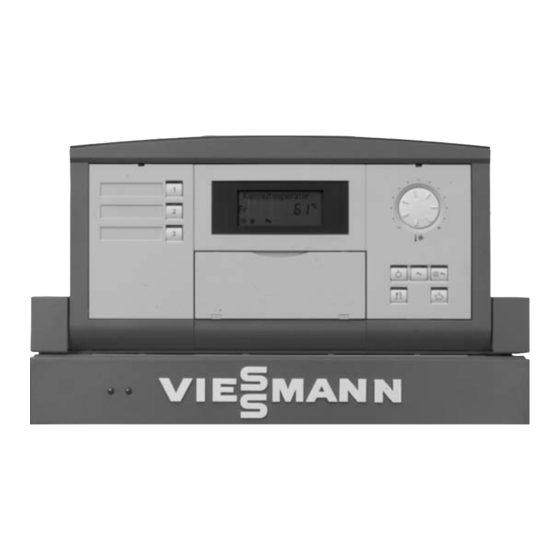 Viessmann VITOTRONIC 300 Installation And Service Instructions Manual