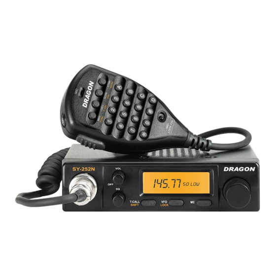 Dragon Wholesaling SY-252N Manuals
