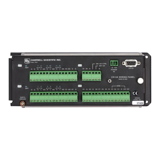 Campbell CR10X Operator's Manual