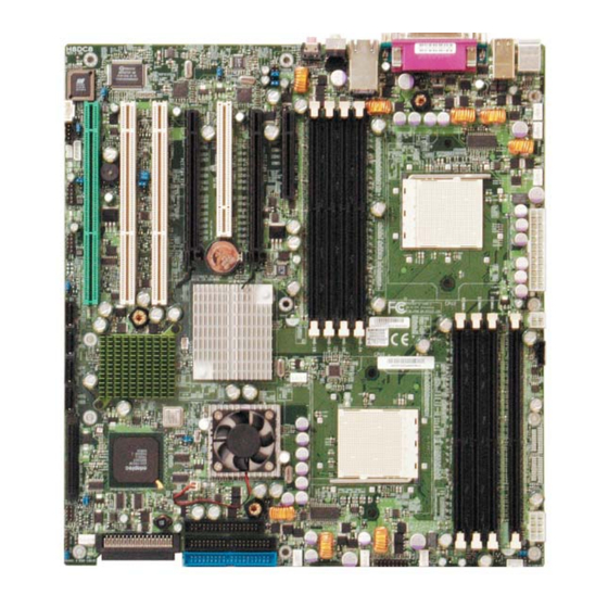 User Manuals: Supermicro H8DC8 Server Motherboard