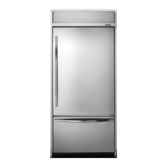 Dacor EF36LNBSS Installation Instructions Manual