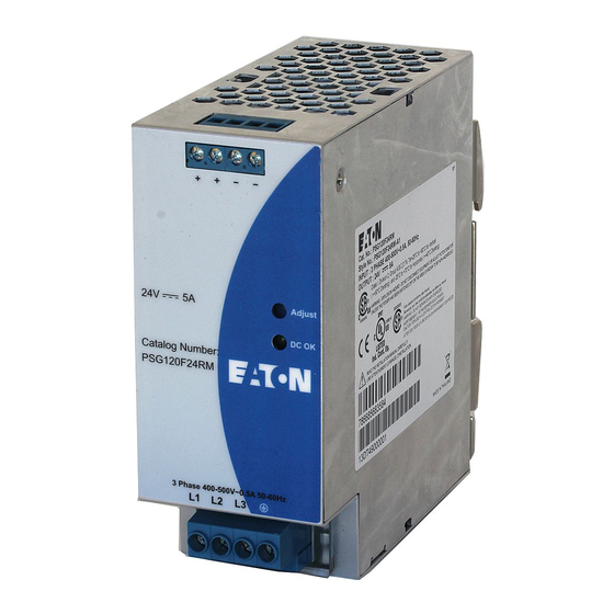 Eaton PSG120F24RM Installation Instructions