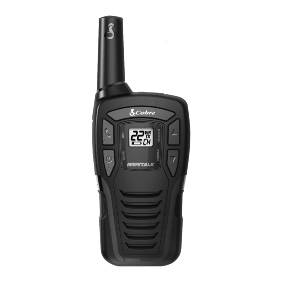 Cobra microTALK CX190 User Manual