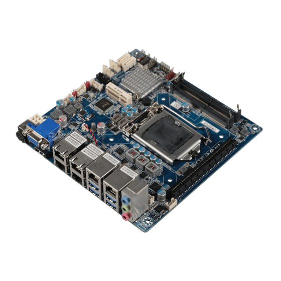 GIGAIPC mITX-H110B User Manual