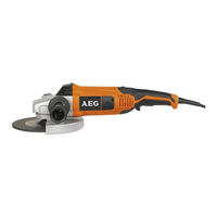 AEG WS 21-230 E Original Instructions Manual