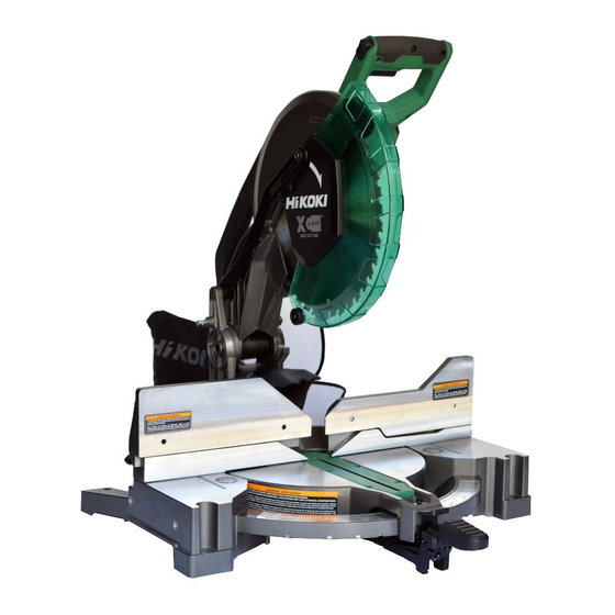HIKOKI C 12FDHB Handling Instructions Manual