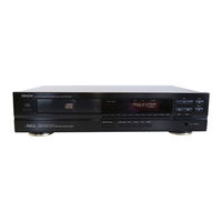 Denon DCD-595 Operating Instructions Manual