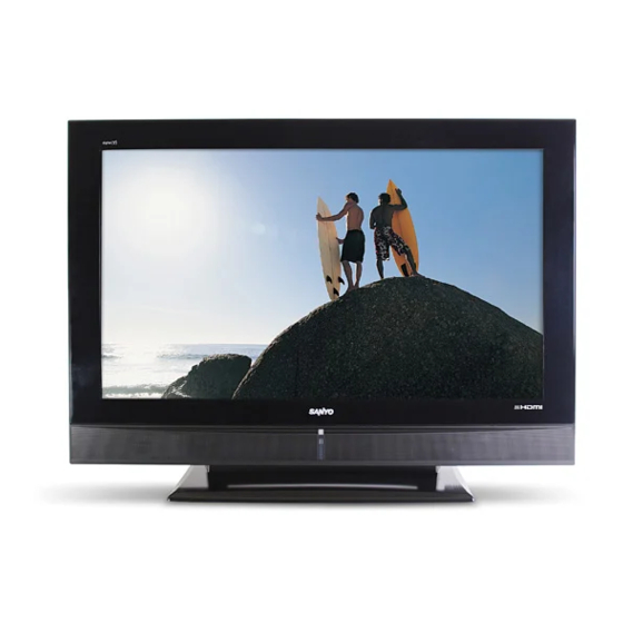 Sanyo CE32LD81 LCD TV Manuals
