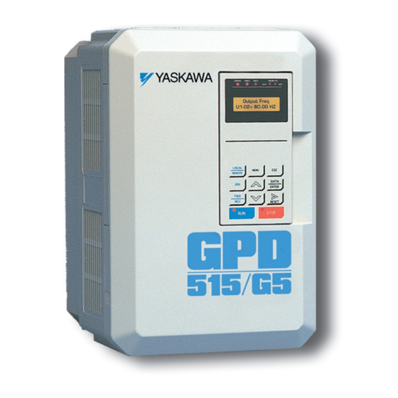 YASKAWA GPD515C Technical Manual