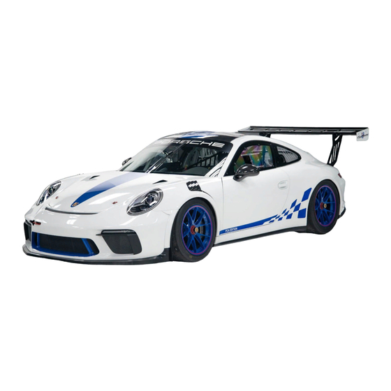 Porsche 911 GT3 Cup 2018 Techical Manual
