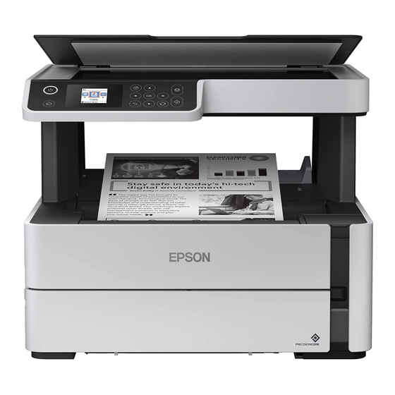 Epson EcoTank M2140 Start Here