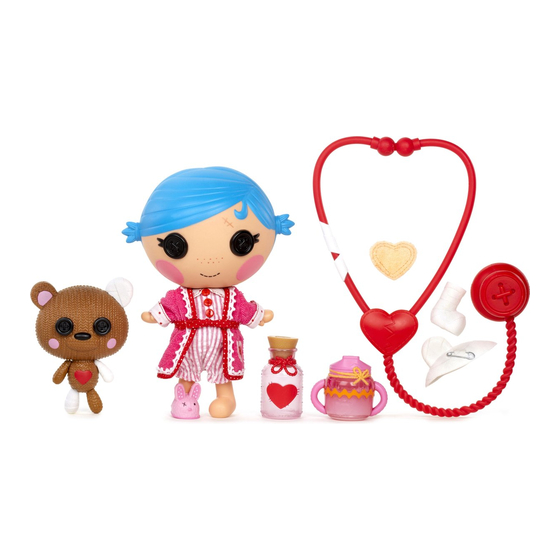 MGA Entertainment Lalaloopsy Littles Sew Cute Patient Quick Start Manual