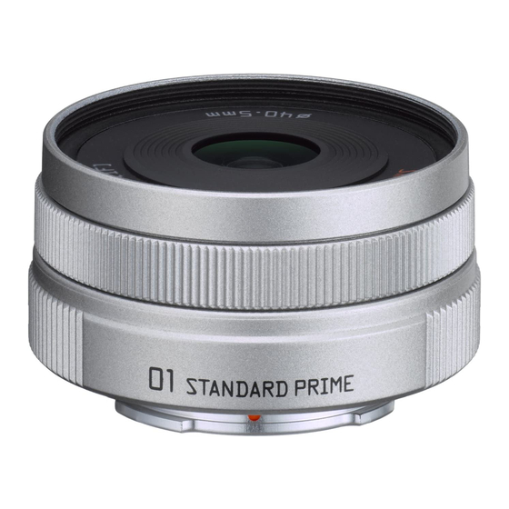 Pentax 01 STANDARD PRIME Operating Manual