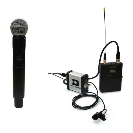 Daktronics Sportsound SSR-200 Operation Manual