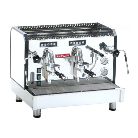 La Pavoni VASARI Operating Instructions Manual