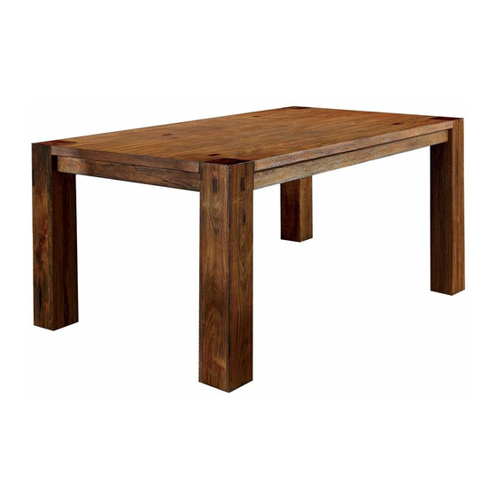 Furniture of America CM3603T Assembly Instructions
