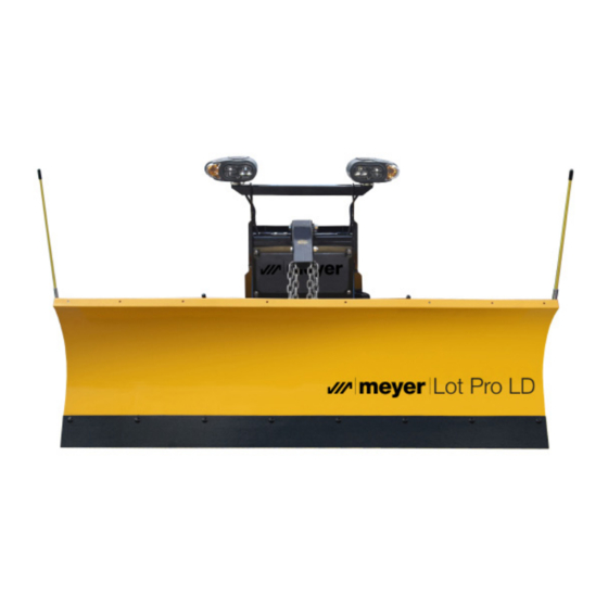 Meyer Lot Pro Light Duty Assembly Instructions Manual