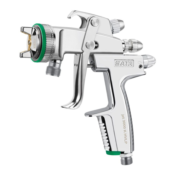 SATA SATAjet 3000 K Operating Instructions Manual