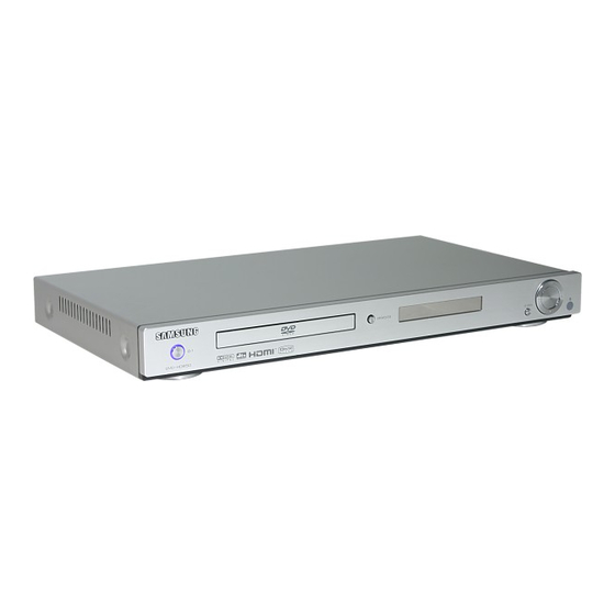 Samsung DVD-HD850 Instruction Manual