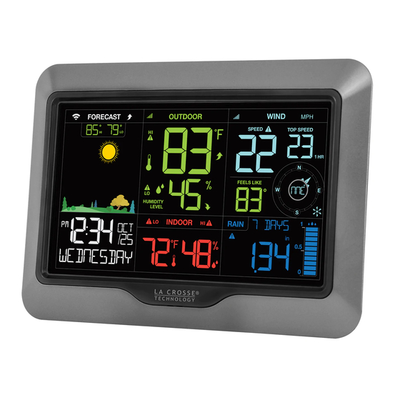 La Crosse Technology S85807 Faqs