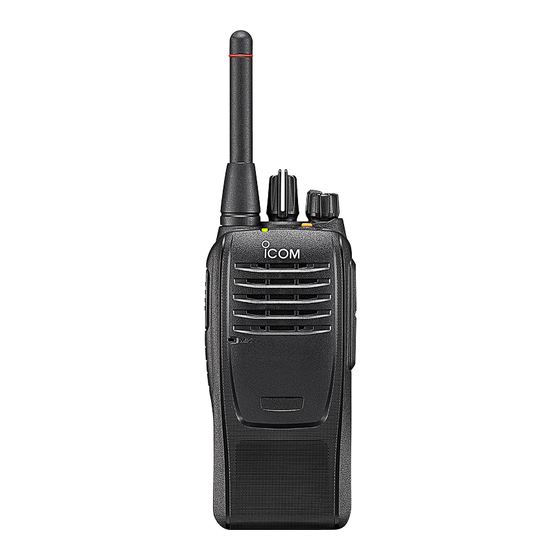 Icom IC-F29DR3 Operating Instructions Manual