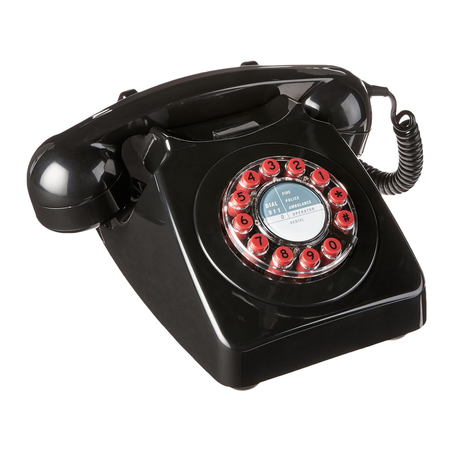 WILD & WOLF 746 - Telephone Manual