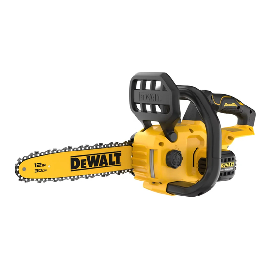 DeWalt DCCS621 Instruction Manual