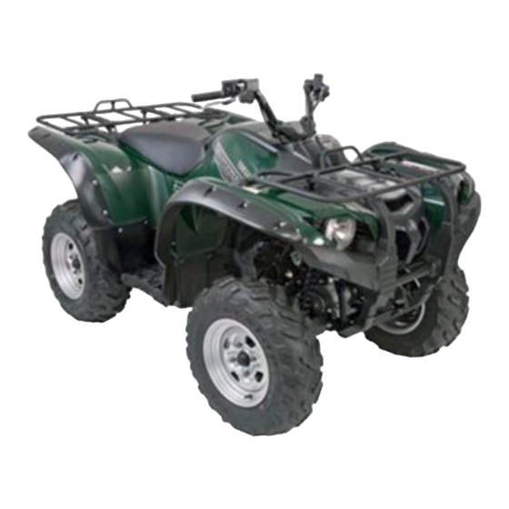 Yamaha GRIZZLY 660 Owner's Manual