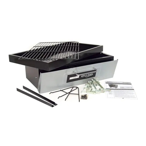 BAR-BE-QUICK build in grill & bake Assembly Instructions
