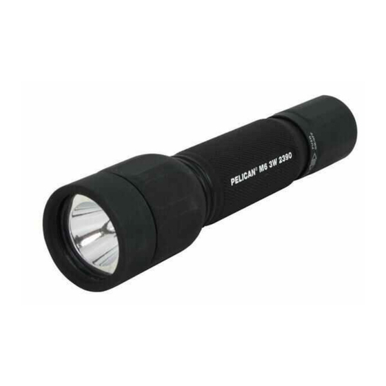 PELI M6 2390 LED 3W Instruction Manual