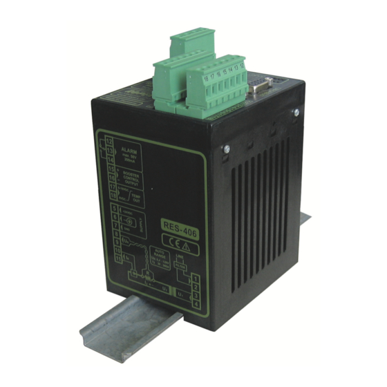 Ropex RESISTRON RES-406 Operating Instructions Manual