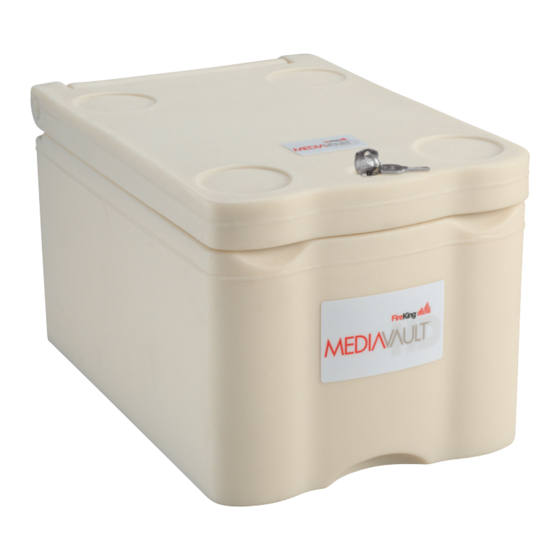 FireKing MediaVault HD MVHD-250 Manual