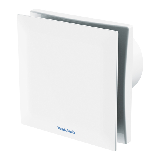 Vent-Axia MUTE 100 BN Manuals